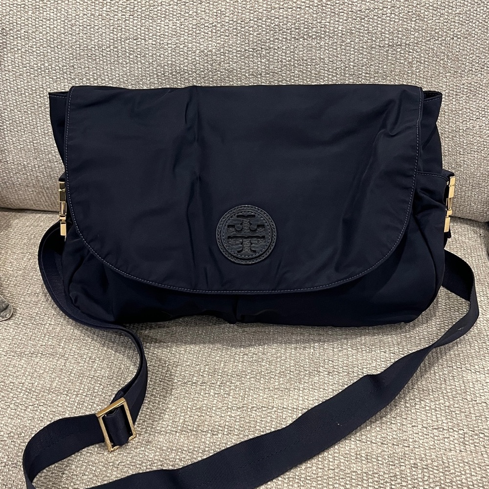 Tory Burch Marion Nylon Messenger Baby Bag